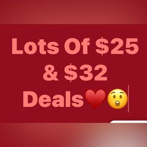 Come Check Out My Closet, Having Lots of Valentines♥️$25 & $32 Bundle Deals.😊